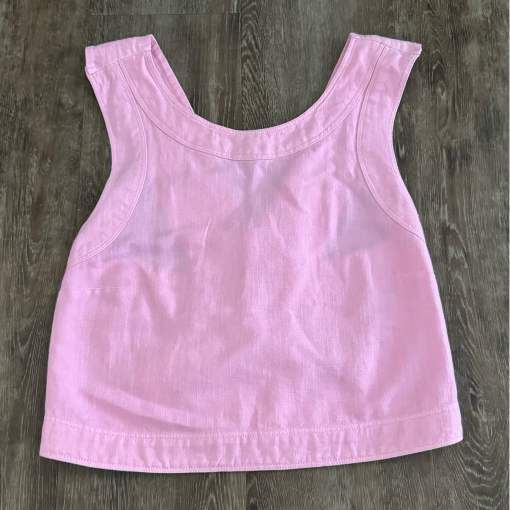 Anthropologie CrissCross Crop Top